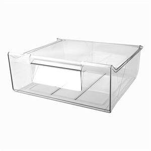 Skuffe i skabsfryser fra Electrolux og Aeg.